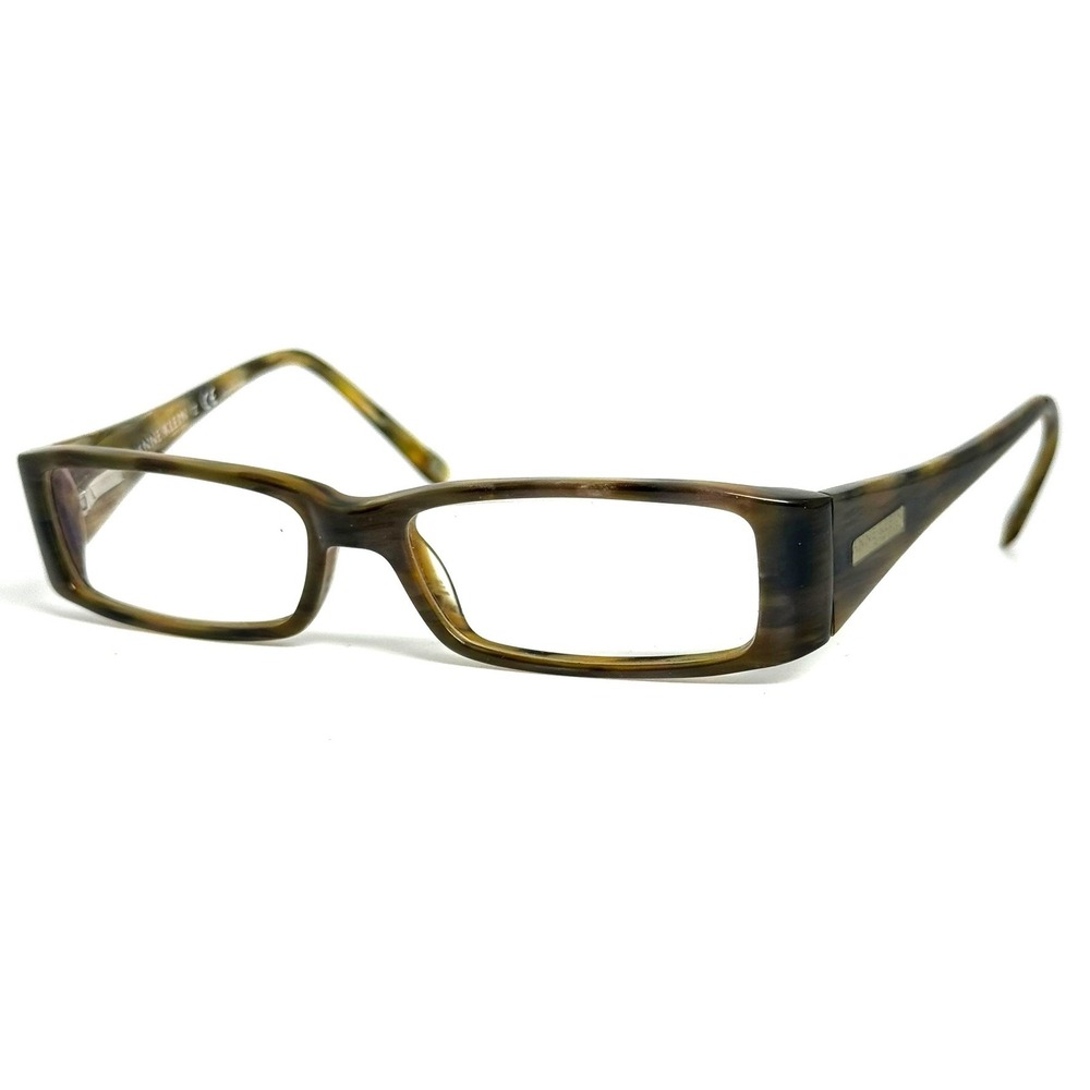 Anne Klein AK 8064 Tortoise Shell Rectangular Eyeglass Frames 48-14-130